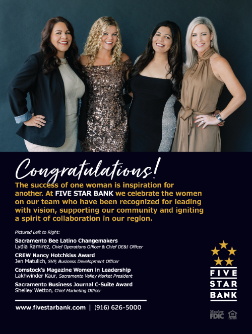 photo featuring Five Star Bank award winners in 2023